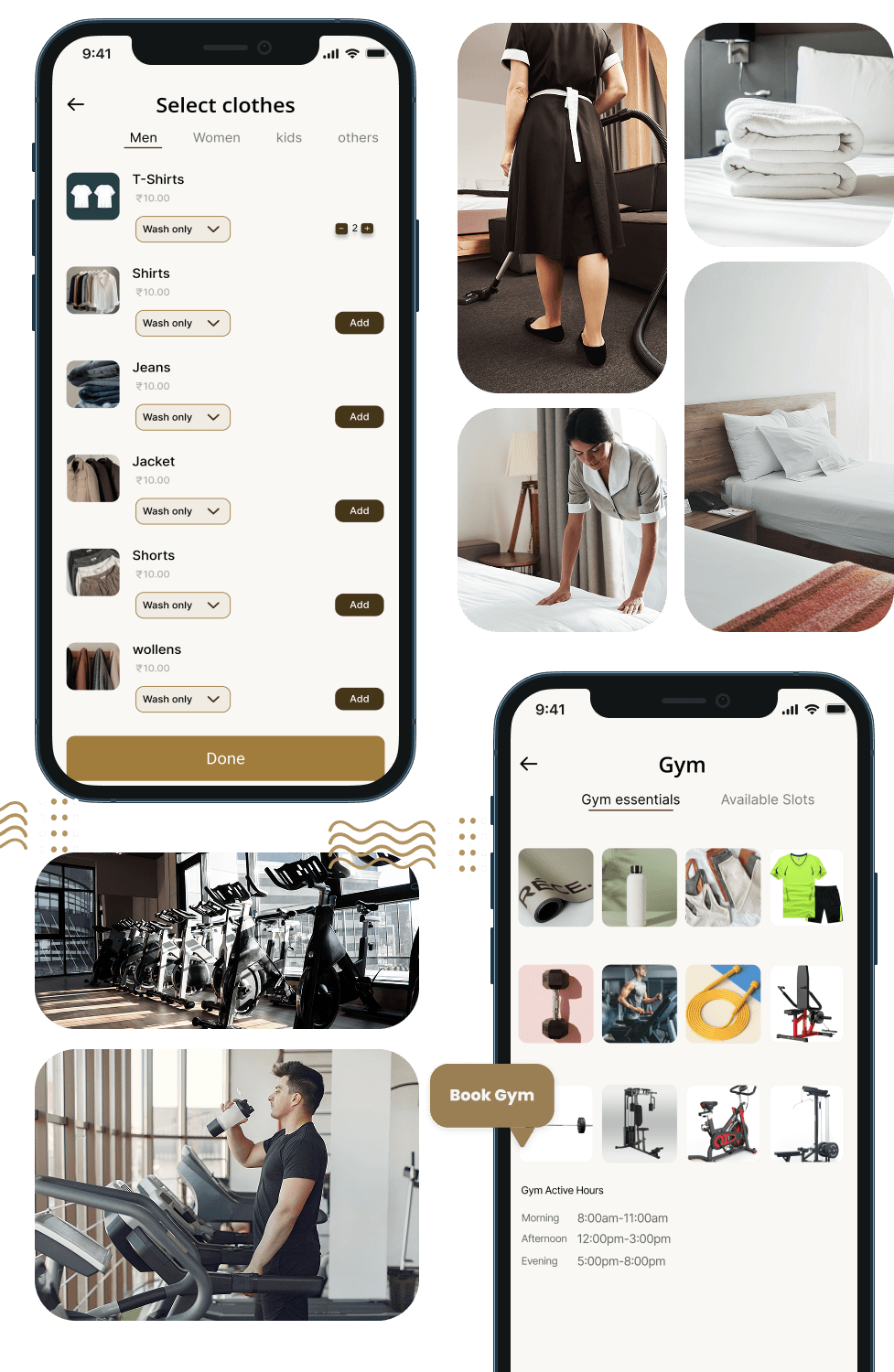 Centralize your services with seamlessly integrated Shops.